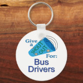 バスの運転手に声を出す キーホルダー (正面)