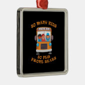 バスの運転手は非常に多くの子供なので、少数のフロントシート メタルオーナメント (右)