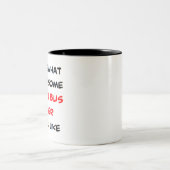 バスの運転手、学校素晴らし、 ツートーンマグカップ (中央)