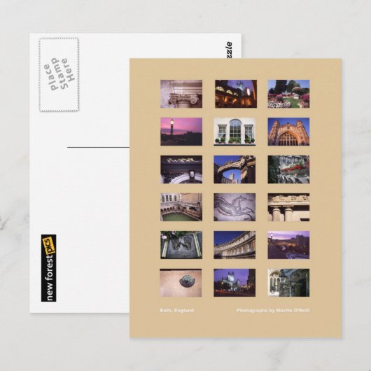 バスはがき ポストカード (正面/裏面)