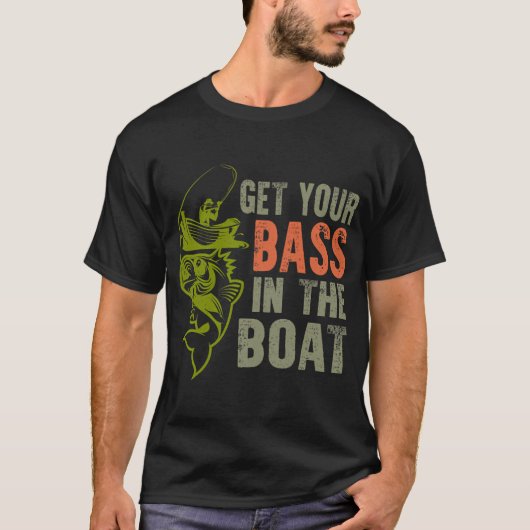 バスをボートに乗せろ Tシャツ (正面)