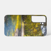 バスアイクの秋の絵画風Samsung携帯ケース Samsung Galaxyケース (裏面横)
