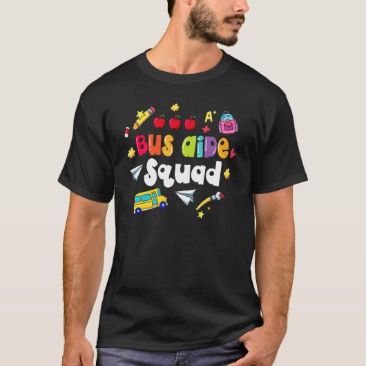 バスアシスタント部隊 新学期 Tシャツ (正面)