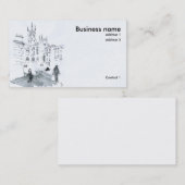 バスアビースケッチ 名刺 (正面/裏面)