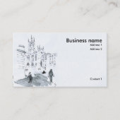 バスアビースケッチ 名刺 (正面)