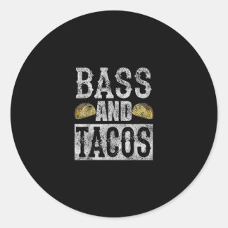 バスアンドタコスおもしろいバスギター動揺して ラウンドシール