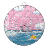 バスイエローダック ダーツボード (正面)