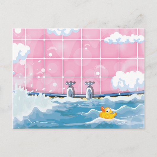 バスイエローダック ポストカード (正面)