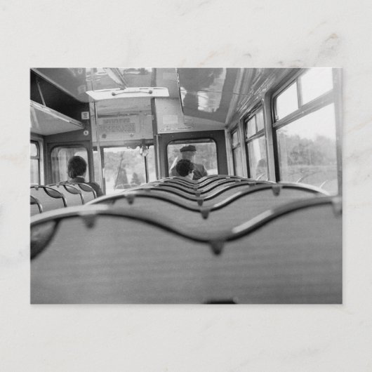 バスインテリア(1970年代後半) ポストカード (正面)