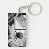 バスウィンドフランスのウ1939フランスを通して表示 キーホルダー (裏面)