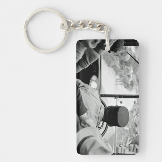 バスウィンドフランスのウ1939フランスを通して表示 キーホルダー (正面)