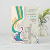 バスウェーブミュージカル誕生日招待状 招待状 (スタンド正面)