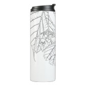 バスウッド葉 タンブラー (回転左)