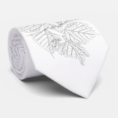 バスウッド葉 ネクタイ (ロール)