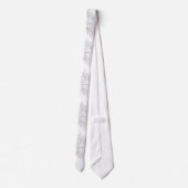 バスウッド葉 ネクタイ (裏面)