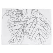 バスウッド葉 ラージペーパーバッグ (裏面)