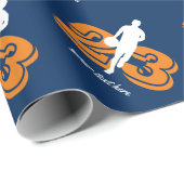 バスカスタムケットボール選手用包装紙 ラッピングペーパー (ロールコーナー)