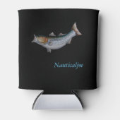 バスカストライプのンクーラー 缶クーラー (正面)