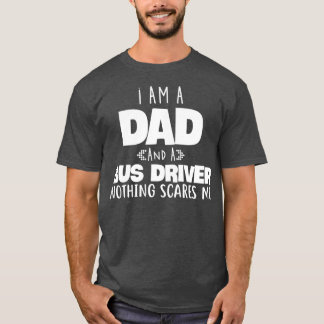 バスカッコいい運転手のためのドーターソンギフトからのパパ Tシャツ