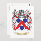 バスカヴィルコートオブアームズ(家紋) ポストカード (正面/裏面)