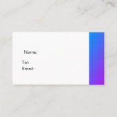 バスカード基本紫 名刺 (正面)