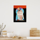 バスキーホールピンアップ ポスター (キッチン)