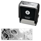 バスギタかわいらしー セルフインキングスタンプ (インサイチュ)