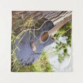 バスギタかわいらしー タペストリー (正面(横))