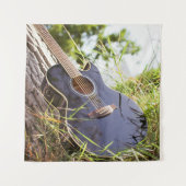 バスギタかわいらしー タペストリー (正面)