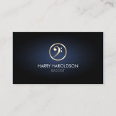 バスギタリストミュージシャン名刺 名刺 (正面)