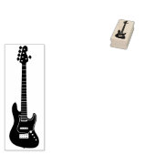 バスギターアートスタンプ ラバースタンプ (押印)