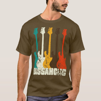 バスギターベースサホリクベースプレイヤーギタリス Tシャツ