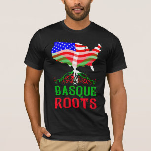 バスクのアメリカの根 Tシャツ