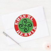 バスクのクロスシール ラウンドシール (封筒)