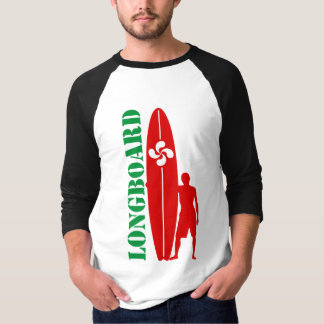 バスクのサーフィンのワイシャツ Tシャツ