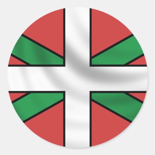 バスクのシール ラウンドシール (正面)