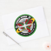 バスクのシール ラウンドシール (封筒)