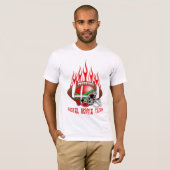 バスクのフットボールのワイシャツ Tシャツ (正面フル)