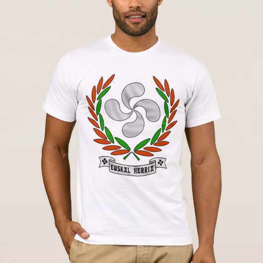 バスクのワイシャツ Tシャツ (正面)