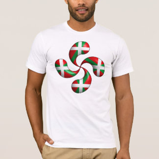 バスクの十字のワイシャツ Tシャツ