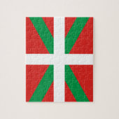 バスクの国の写真のパズルの旗 ジグソーパズル (縦)