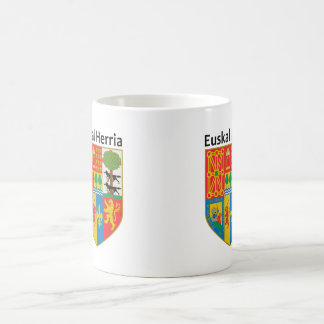 バスクの国(Euskal Herria)の紋章付き外衣、 コーヒーマグカップ