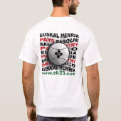 バスクの国 Tシャツ (裏面)