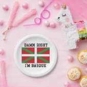 バスクの旗スペイン ペーパープレート (パーティー)