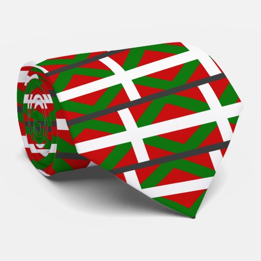 バスクの旗 ネクタイ (ロール)