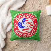 バスクアメリカンユースカラウブルクロス クッション (ブランケット)