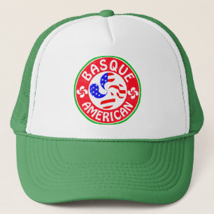 バスクアメリカンユースカラウブルートッカーハット キャップ