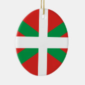 バスクカントリーオーナメント国旗 セラミックオーナメント (右)