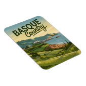 バスクカントリーヴィンテージ マグネット (右側)