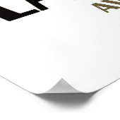 バスクフランスの海岸、ヴィンテージ旅行 ポスター (角)